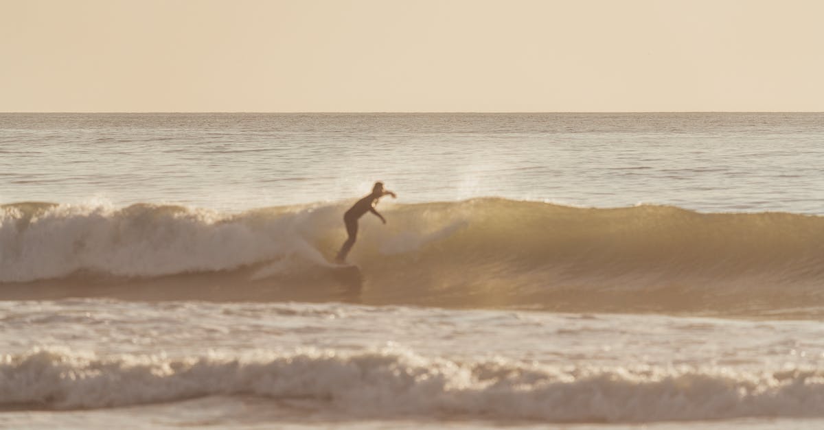 How fast do skills degrade? - Agile surfer riding rough wave on cloudy day