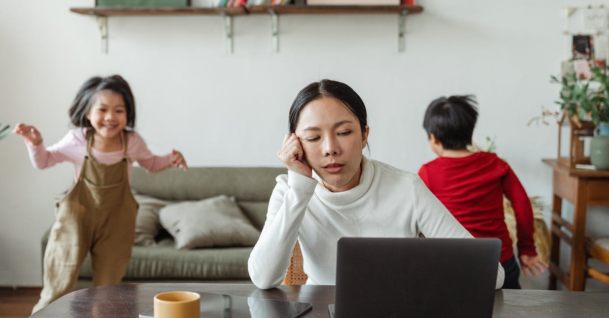 How many CCs is online play? - Kids making noise and disturbing mom working at home