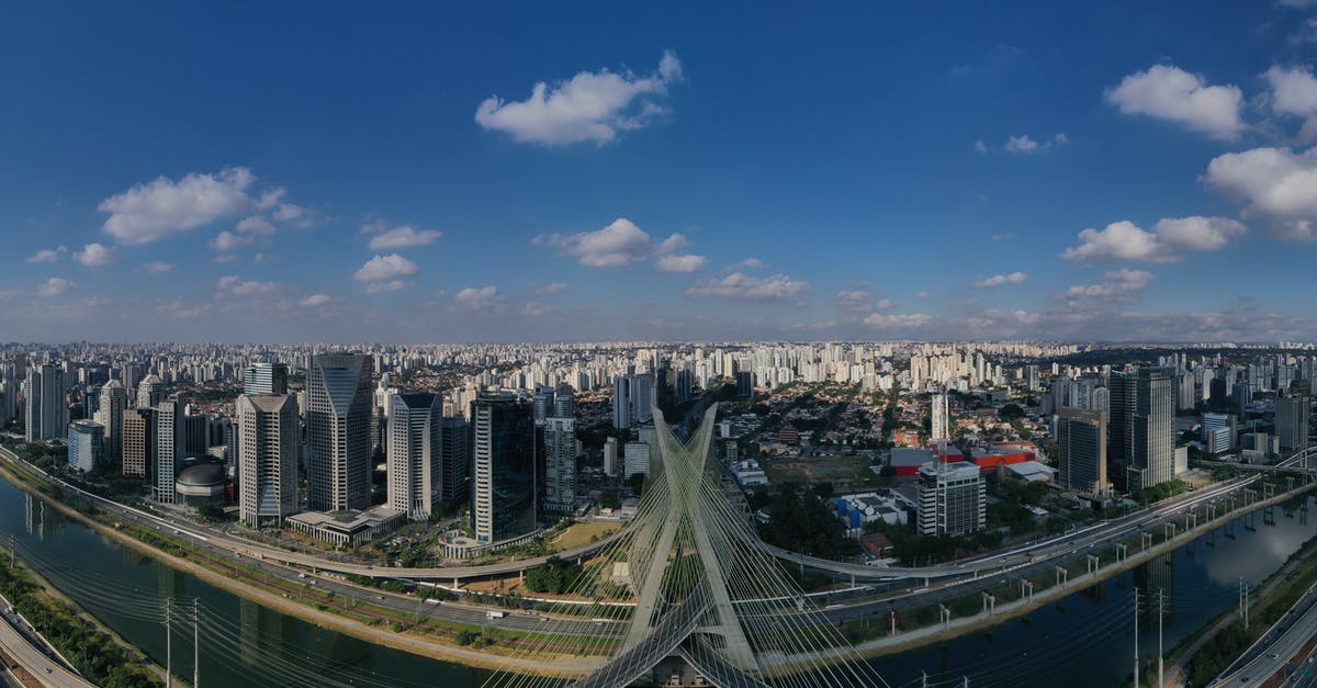 How much do encounter rates vary by location when fishing? - Panorama of modern megapolis with skyscrapers and channel