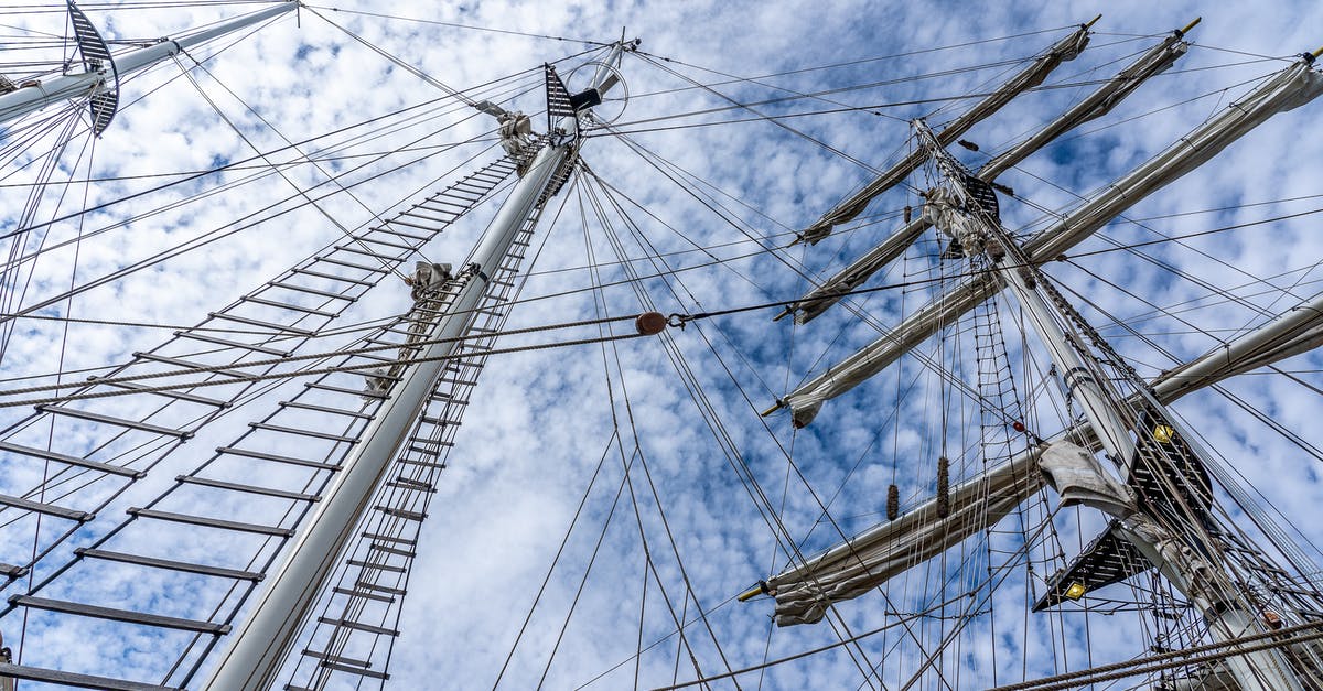 How tall is the ladder? - Steel Mast of a Ship