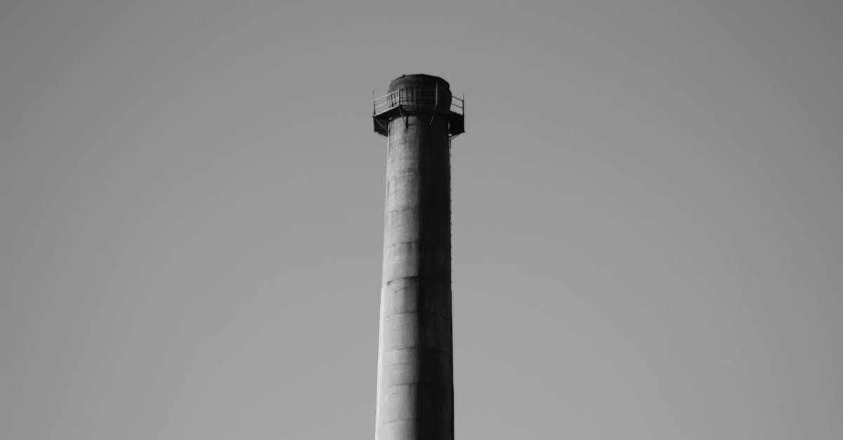 How tall is the ladder? - Gray Tower Under White Sky