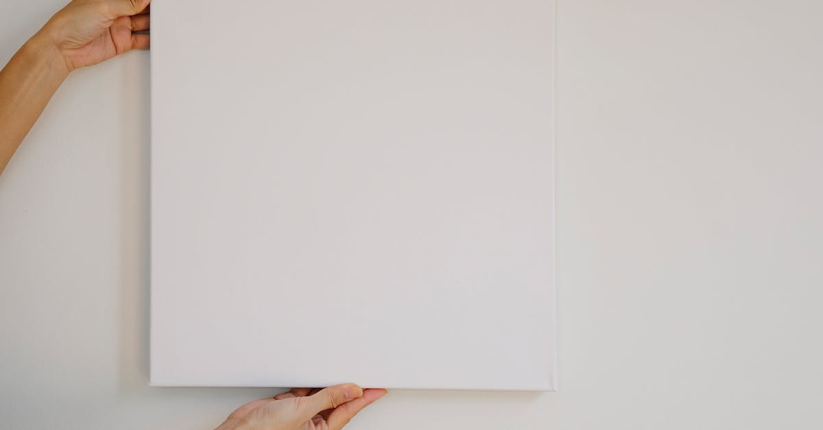 How to a show message only once? - Unrecognizable female demonstrating empty poster of square shape during advertisement campaign against gray wall