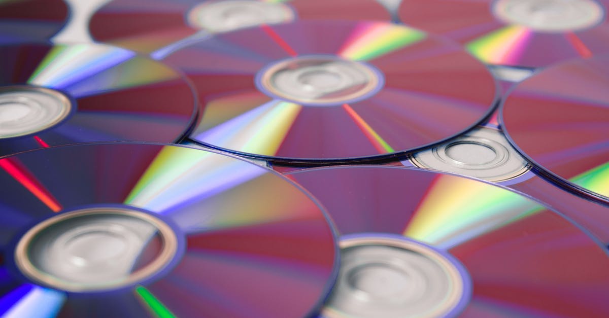 How to backup Minion Rush? - Compact Discs In Close-up View