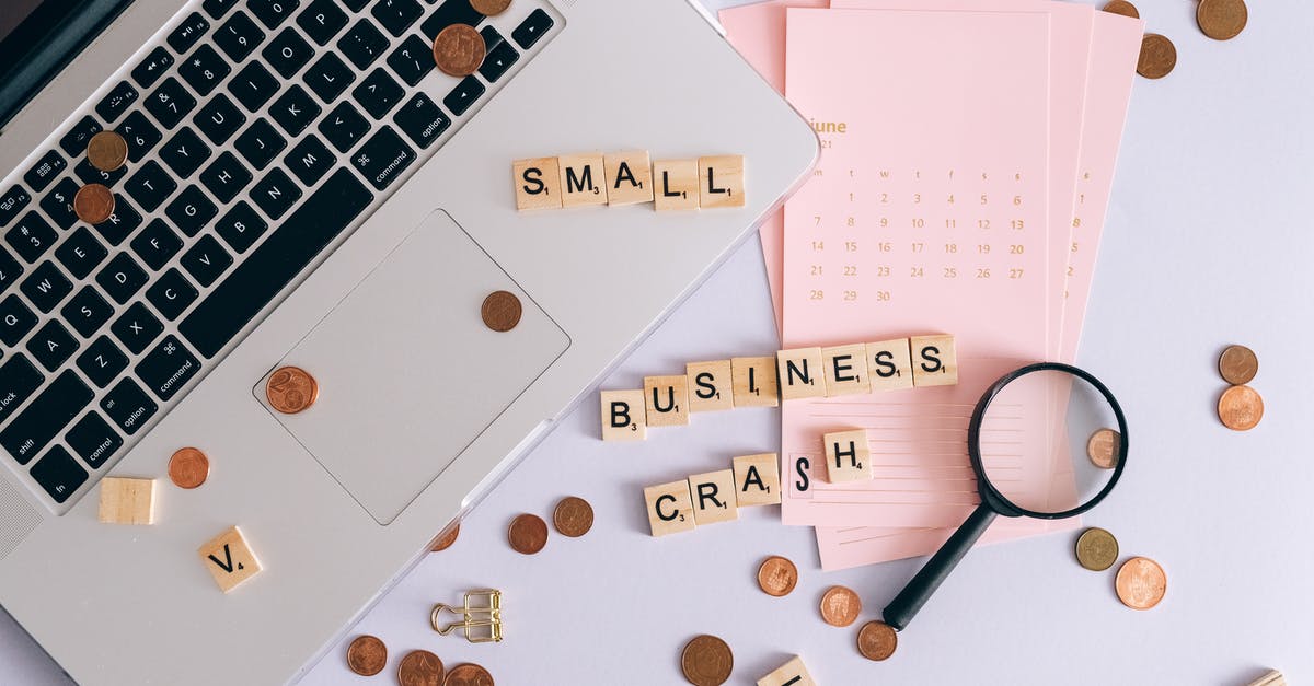 How to change my target in PC? - Small Business Crash Scrabble Tiles on Laptop and Table Top with Coins