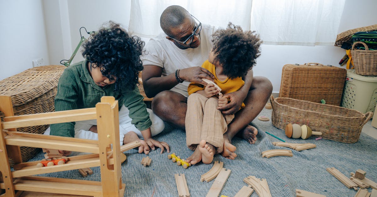 How to create a detailed map of Pokémon 4th Generation Games? - African American man playing with kids at home