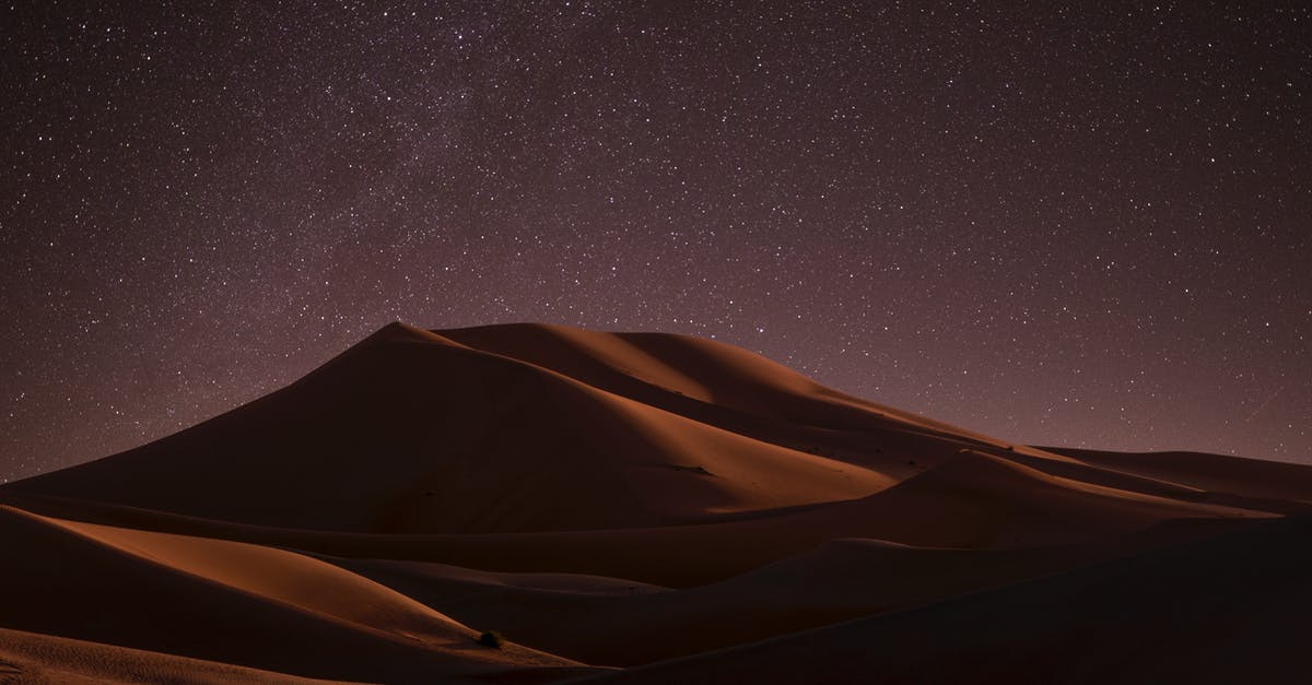 How to free space for food? - Desert during Nighttime