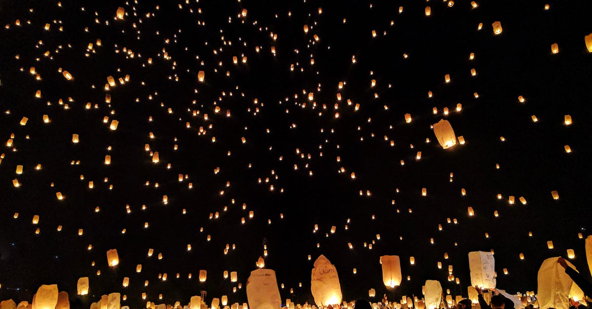 How to know if 'Unguarded Nomadic Frontier' event already fired? - Group of People Throwing Paper Lantern on Sky during Night