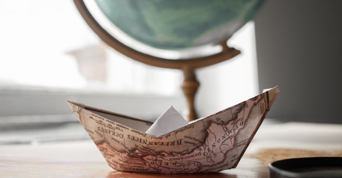 How to show current round map in browser? - Paper boat near globe in room