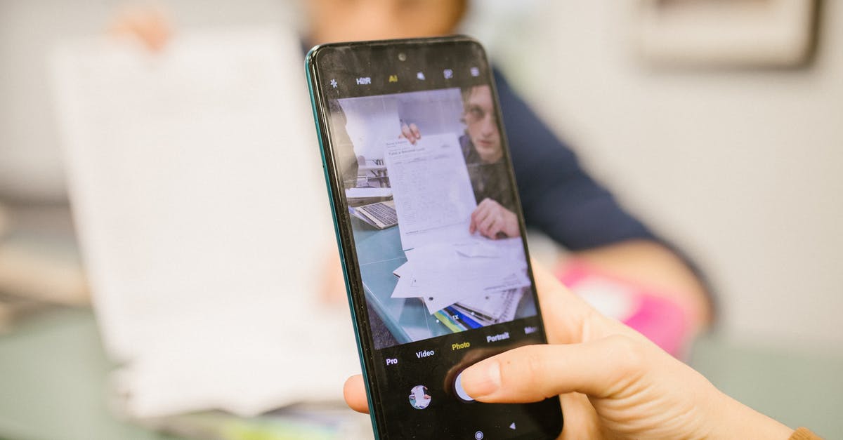 How to snap Frostina using the Yo-Kai Cam? - Student Taking Photo of the Test Paper