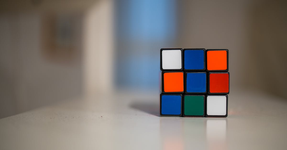 How to solve rat riddle in Shido's palace? - Blue and White Orange Green Rubik's cube