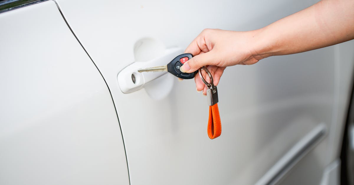 How to unlock gungeoneers - A Person Holding a Car Key Near a Car Door