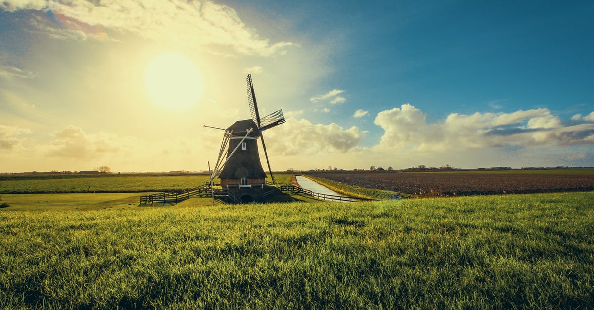 I can't get the Mill - Vintage Black Windmill during Sunset