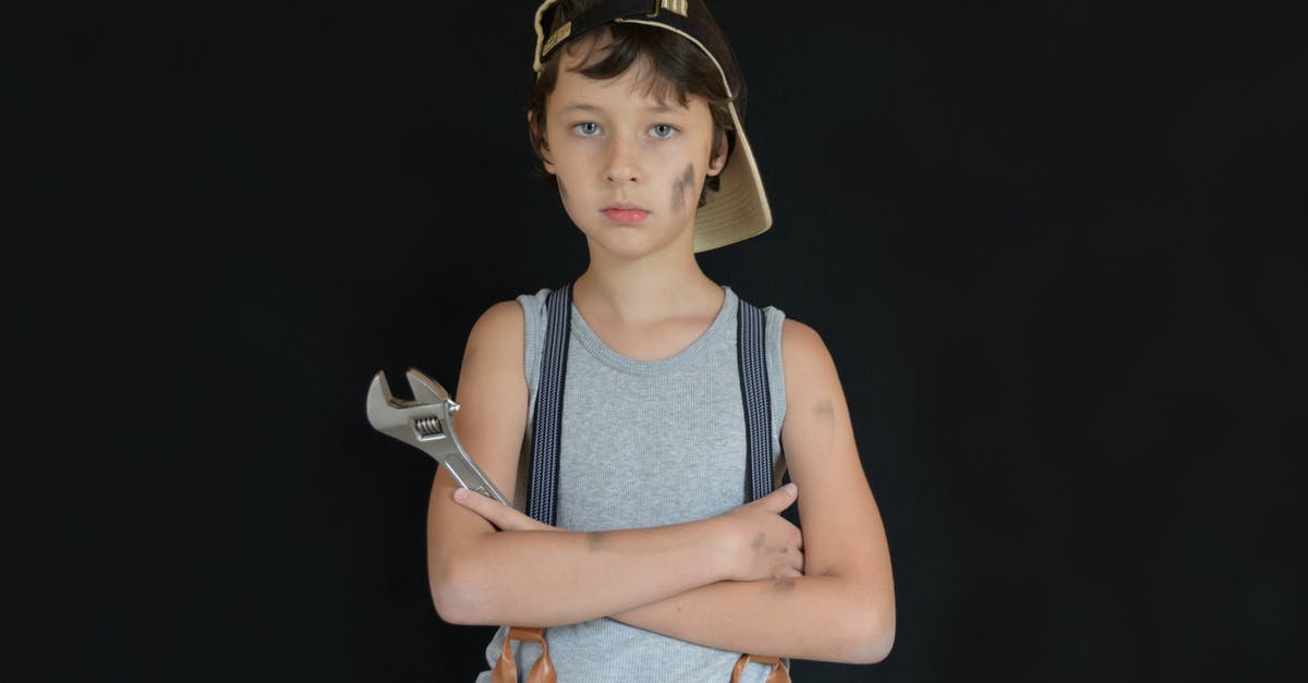 I want to unsubscribe to a mod, but in doing so it causes the game to malfunction. Is there a way to fix that? - Serious preteen boy with dirty face wearing vehicle technician outfit standing with arms folded and wrench against black background while looking at camera