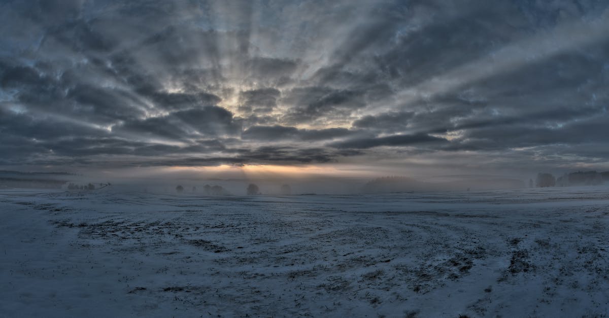 Invulnerability Effect of Zelda/Sheik's Transform - Unusual Phenomenon of Gods Glory in Winter Cloudy Sky