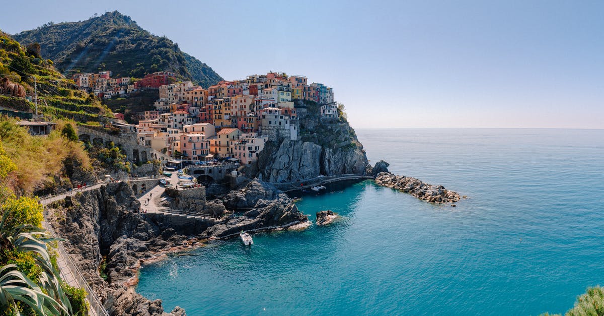 Is it possible to view the tax rates of a settlement besides when you first enter the settlement? - Breathtaking scenery of historic colorful buildings of famous coastal Manarola town located on stony hill in front of turquoise sea on sunny day