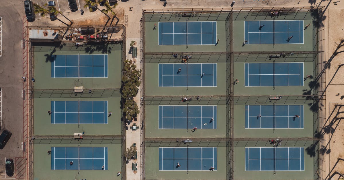 Is the first shot randomized? - Aerial View of White Concrete Building