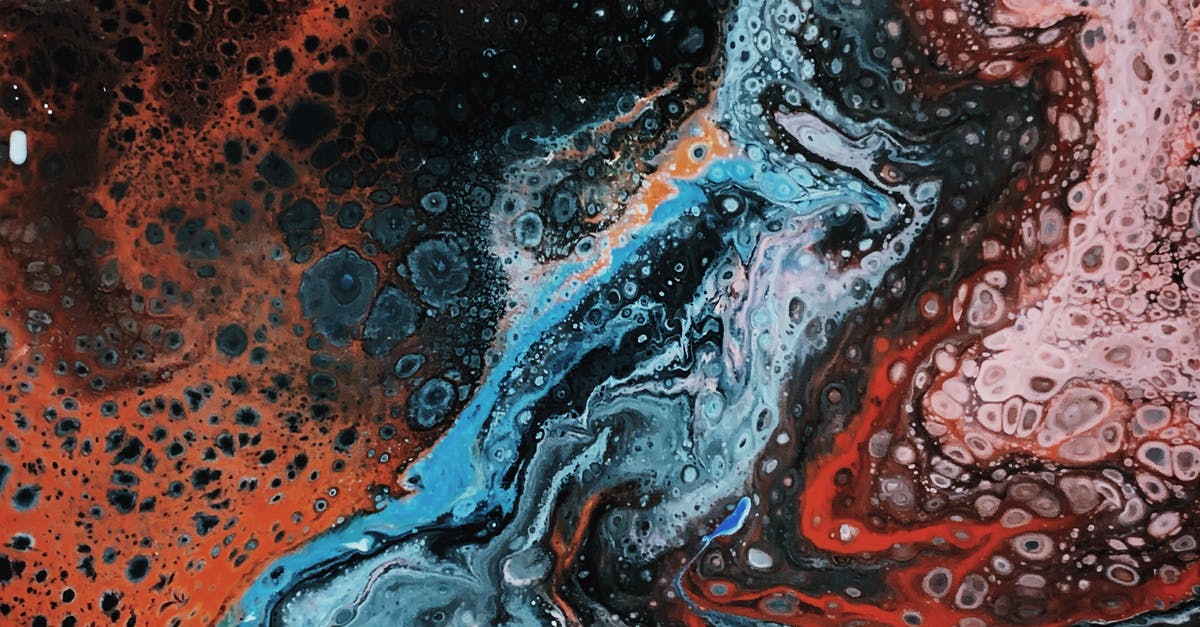 Is there a pattern of removed skin parts that is connected to wearoff percantage? - Close-Up Photo Of Abstract Painting Is there a pattern of removed skin parts that is connected to wearoff percantage? - Close-Up Photo Of Abstract Painting