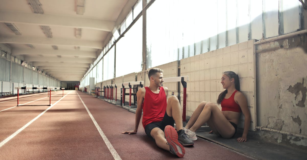 Is there a Pokemon evolution line that fits the Sphinx's riddle? - Athletes resting on floor after training