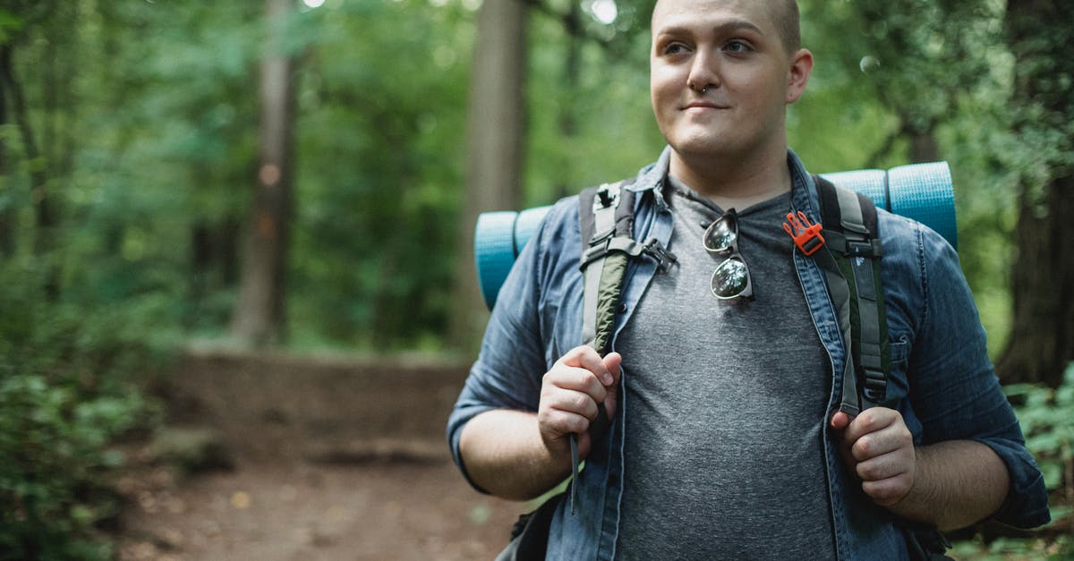 Is there a way to prevent wild Pokémon from running away in battle? - Smiling plus size male backpacker standing on path in green dense forest during hiking Is there a way to prevent wild Pokémon from running away in battle? - Smiling plus size male backpacker standing on path in green dense forest during hiking