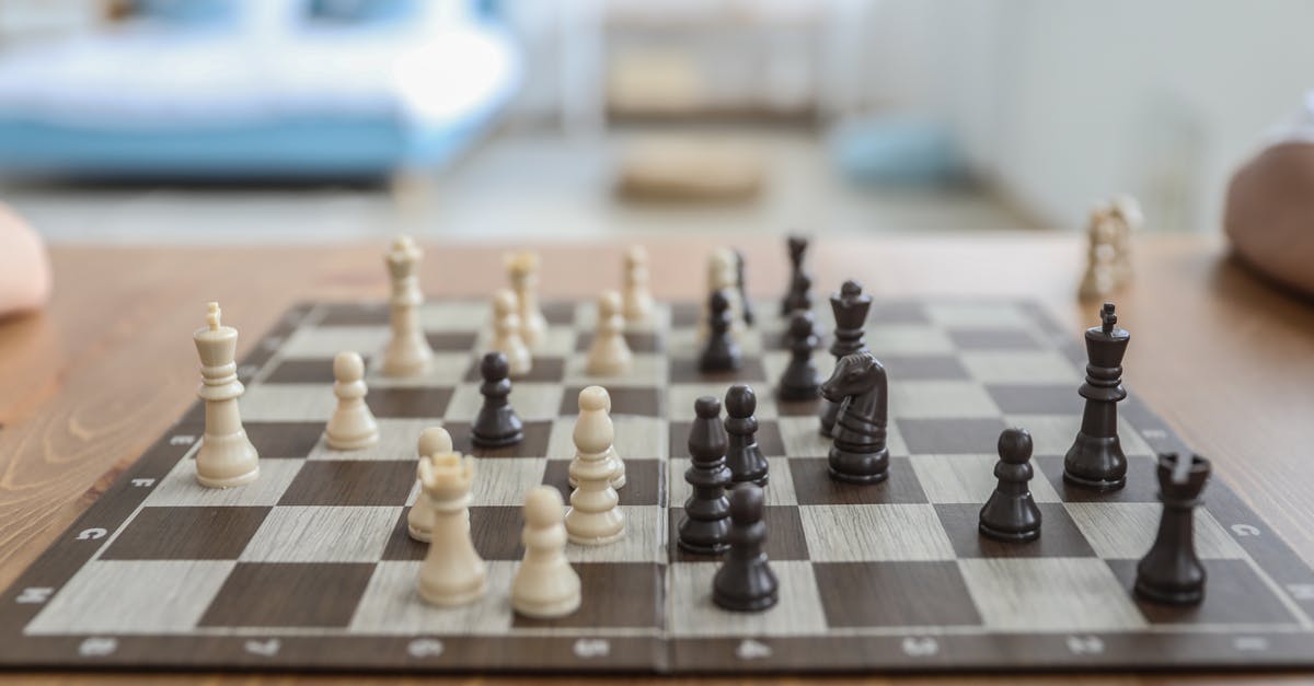 Is there any strategy for acquiring specific items? - Small white and black figurines on thin square chess board in bedroom in daytime on blurred background