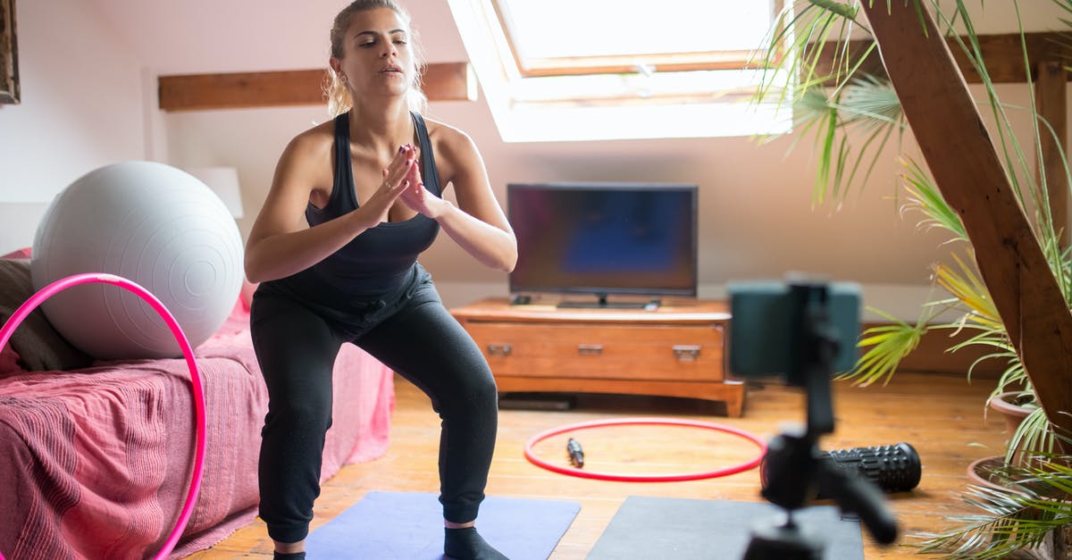 Is there online mouse trainer for inverted aiming? [closed] - A Woman Doing Exercise while Recording Herself