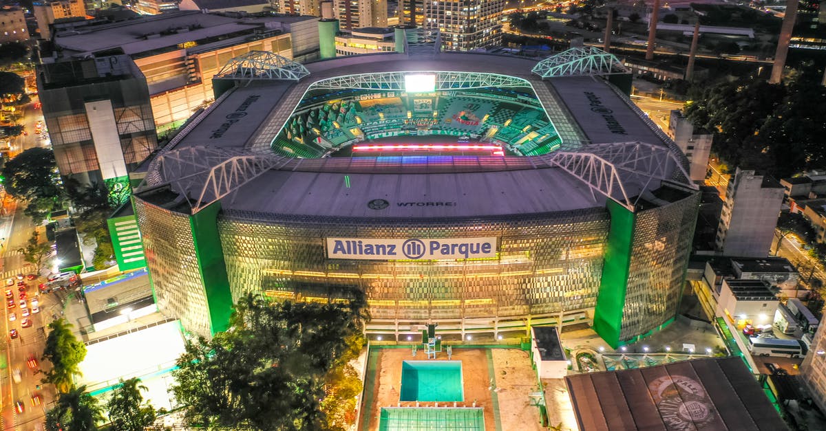 Is this a suitable arena for The Destroyer? - Aerial View of Stadium