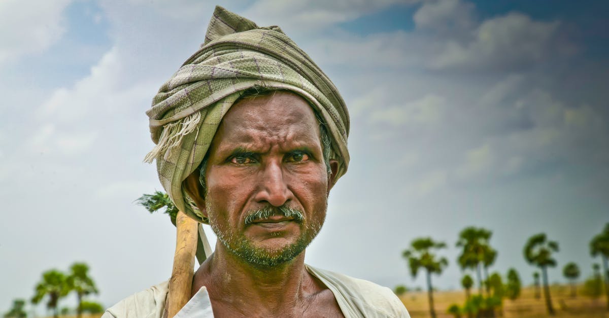 Is this villager a nitwit? - Close-Up Photo of a Man Wearing a Green Turban