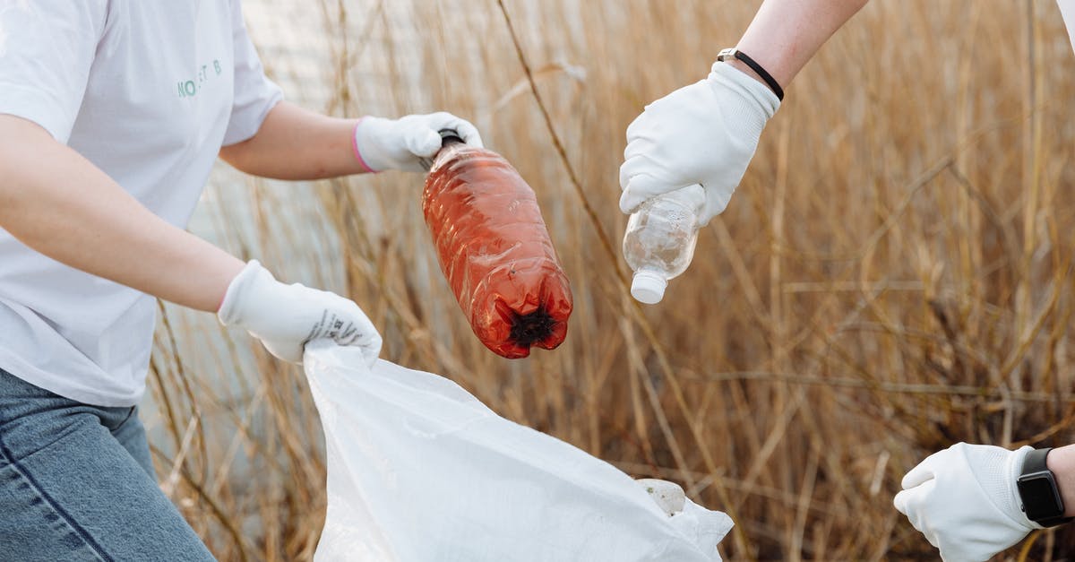 It is possible to save both Gabriel and Petra? - Hands of People Putting Plastic Bottles in Garbage Bag