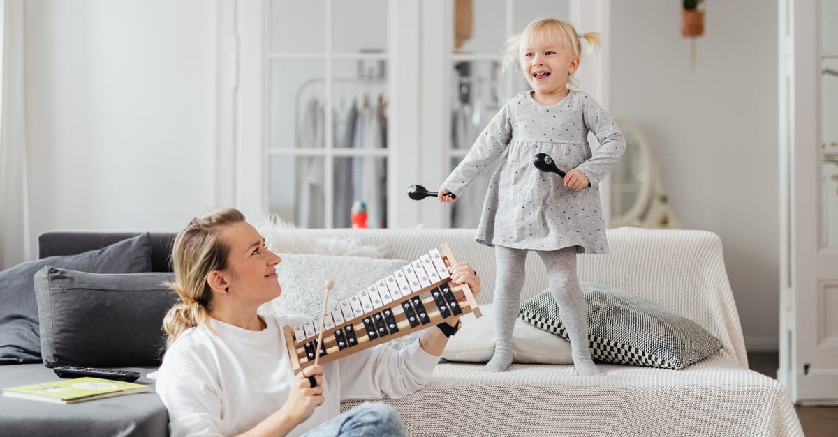 Love Live without the music - Woman Playing with Daughter in Living Room