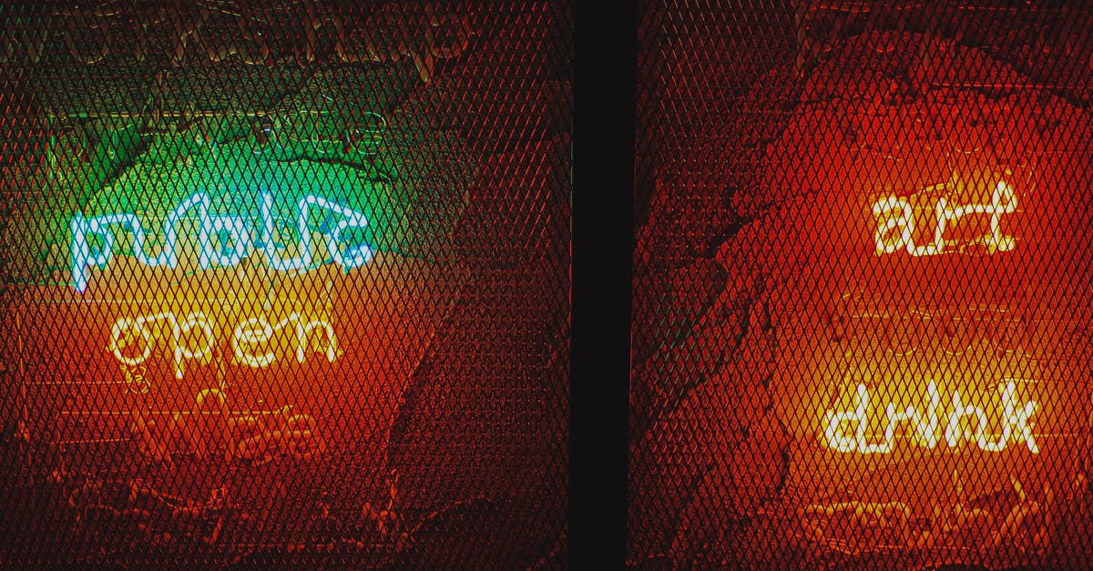 M&B:W AI Mesh Colors - Bright glowing neon signs with various inscriptions hanging on rough wall in dark pub