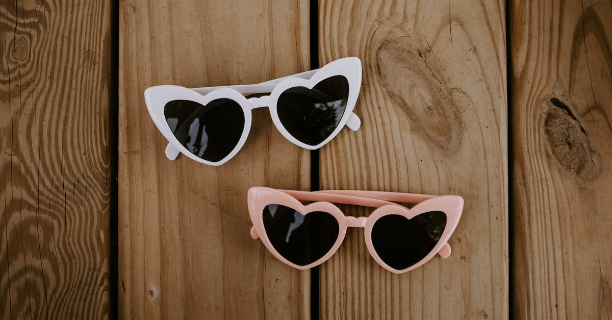 Minecraft Bedrock Edition Item Models? - Stylish heart shaped sunglasses on wooden surface