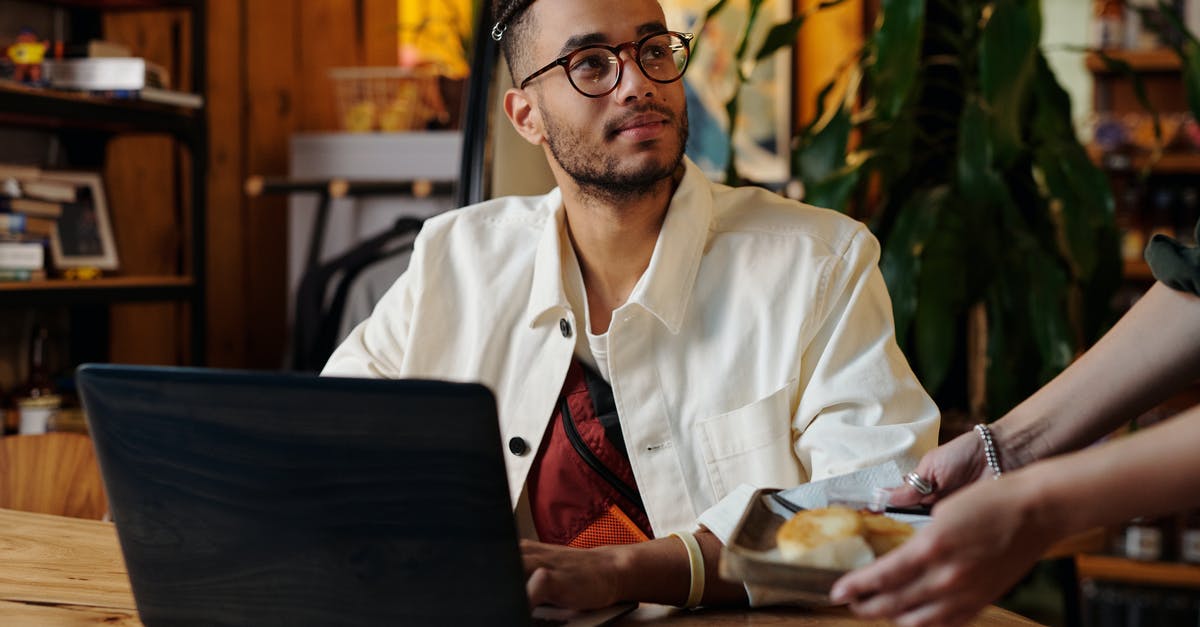 Online features ceased to work - Stylish Man in White Jacket and Eyeglasses 