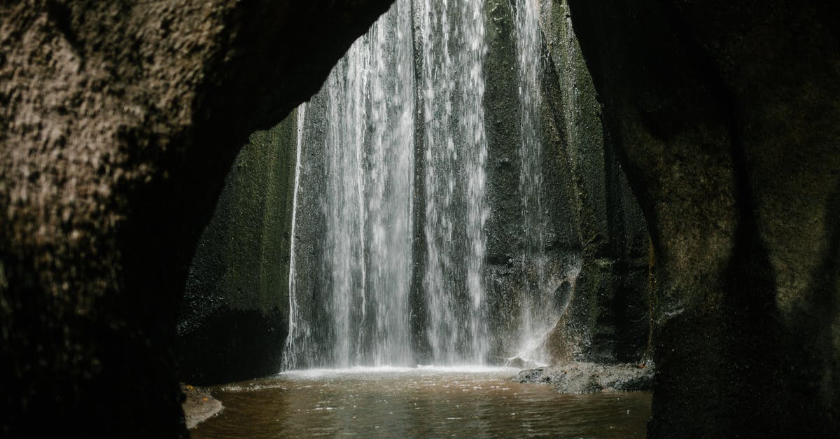 Ping high when streaming (Streamlabs OBS) - Waterfall flowing in rocky ravine