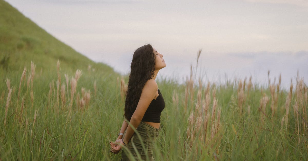 Playstation plus months, how long is that month? - Girl with Long Brown Hair Standing in Grassland