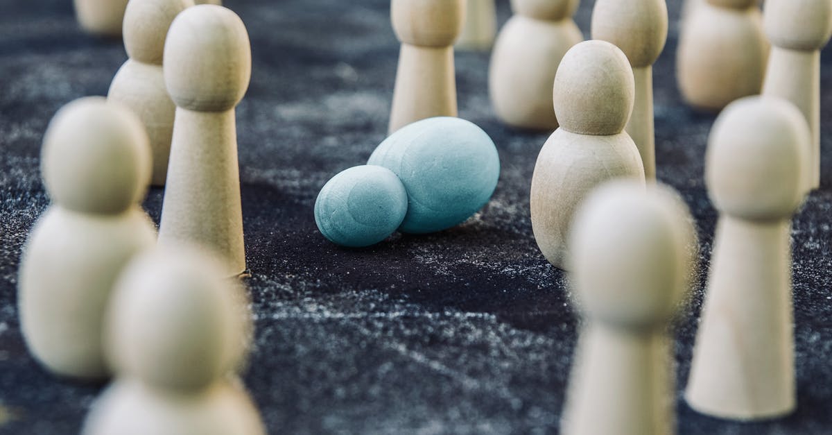 Problem defending Tihr - Wooden figures placed among fallen representing concept of breakdown during fight against public opinion and social order