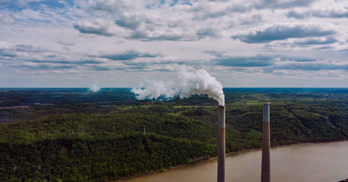 problem landing [duplicate] - Smoke pipes near river and forest