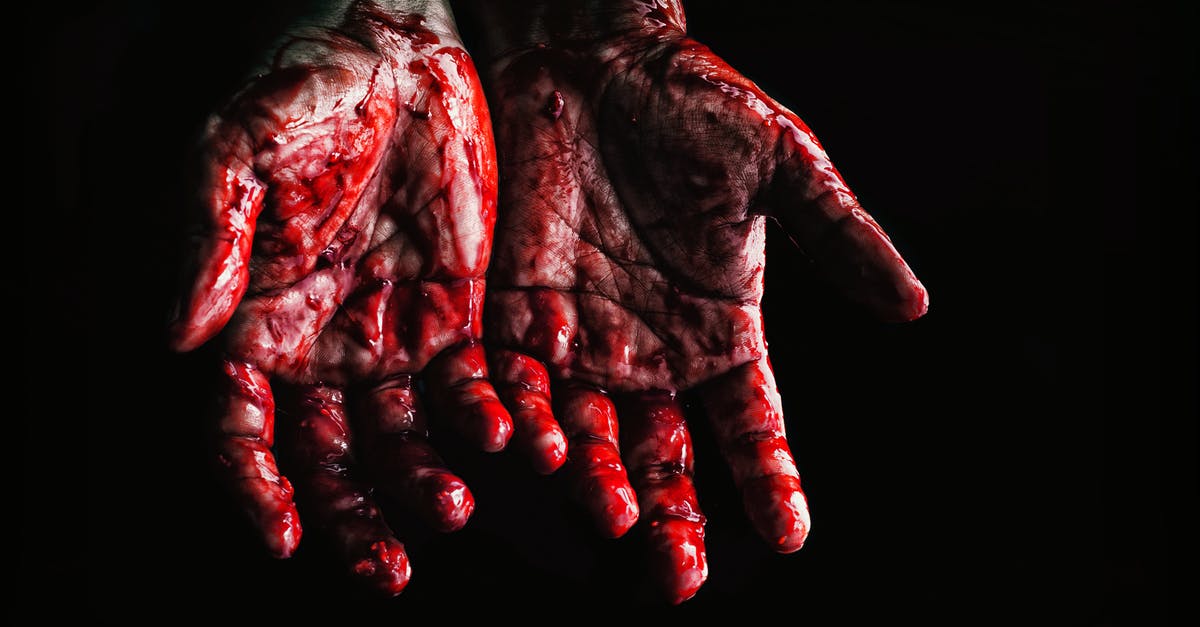 Resuming a suspended Crime Spree costs Continental coins? - Person's Hands Covered with Blood