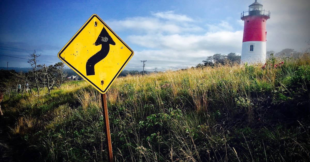 Signal directing on lanes - Road Signage