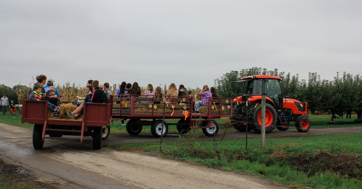 Stardew Valley Traveling Cart inventory set at save time? - Group of people riding on tractor in cart