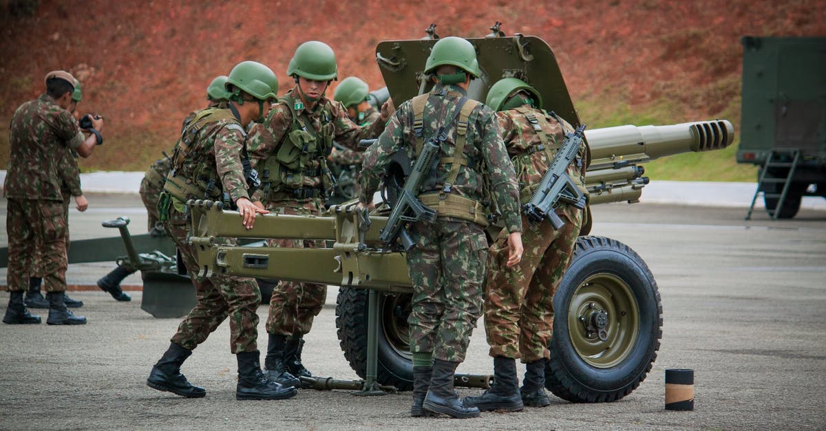 Test more than 3 soldiers for Psi abilities - Men in Green and Brown Camouflage Uniform Standing on Road