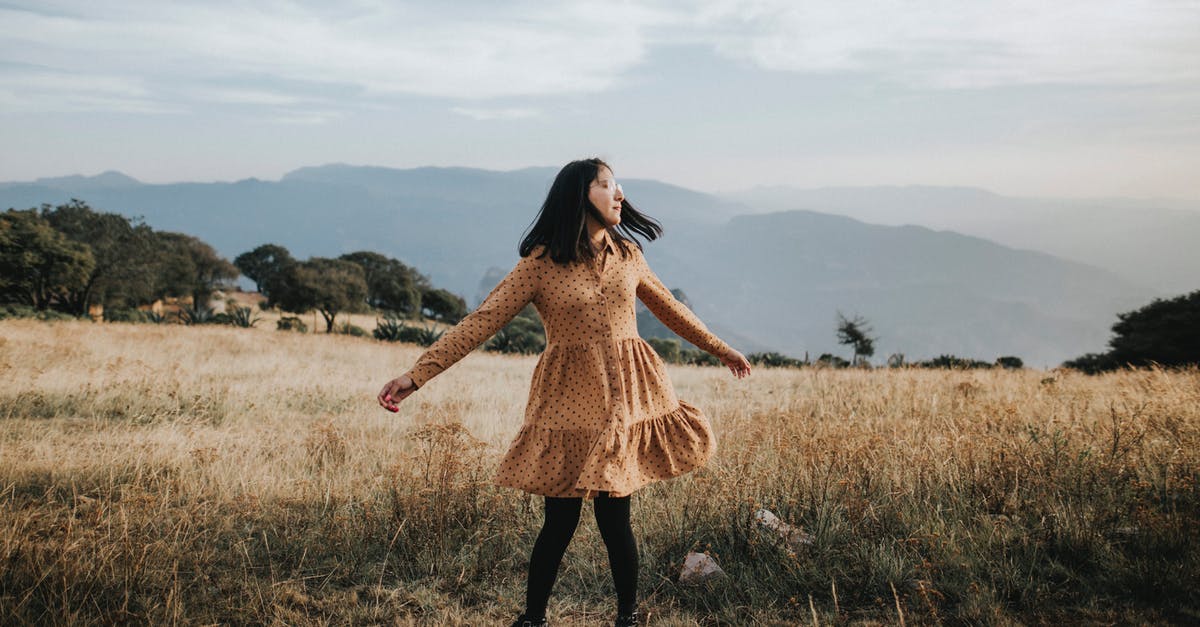 Testfor comparator not turning on - Woman Wearing Brown Long-sleeved Dress