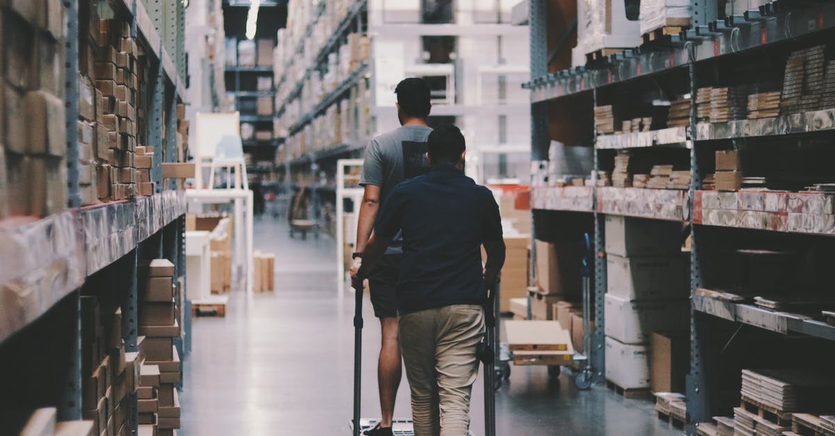 Tinker toms inventory - Men Going Around a Warehouse