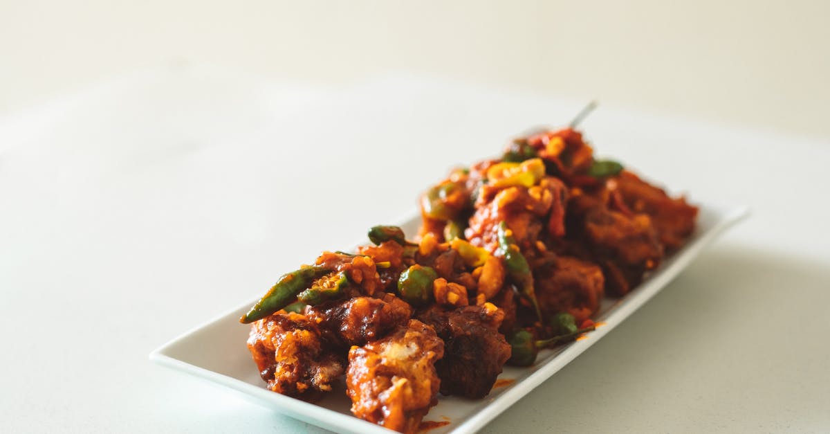 What are the consequences of leaving my chicken in a mine? - Cooked Food on White Ceramic Plate