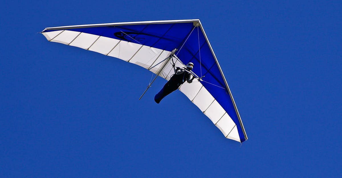 what are the glider stats? - Man on Blue and White Air Glider