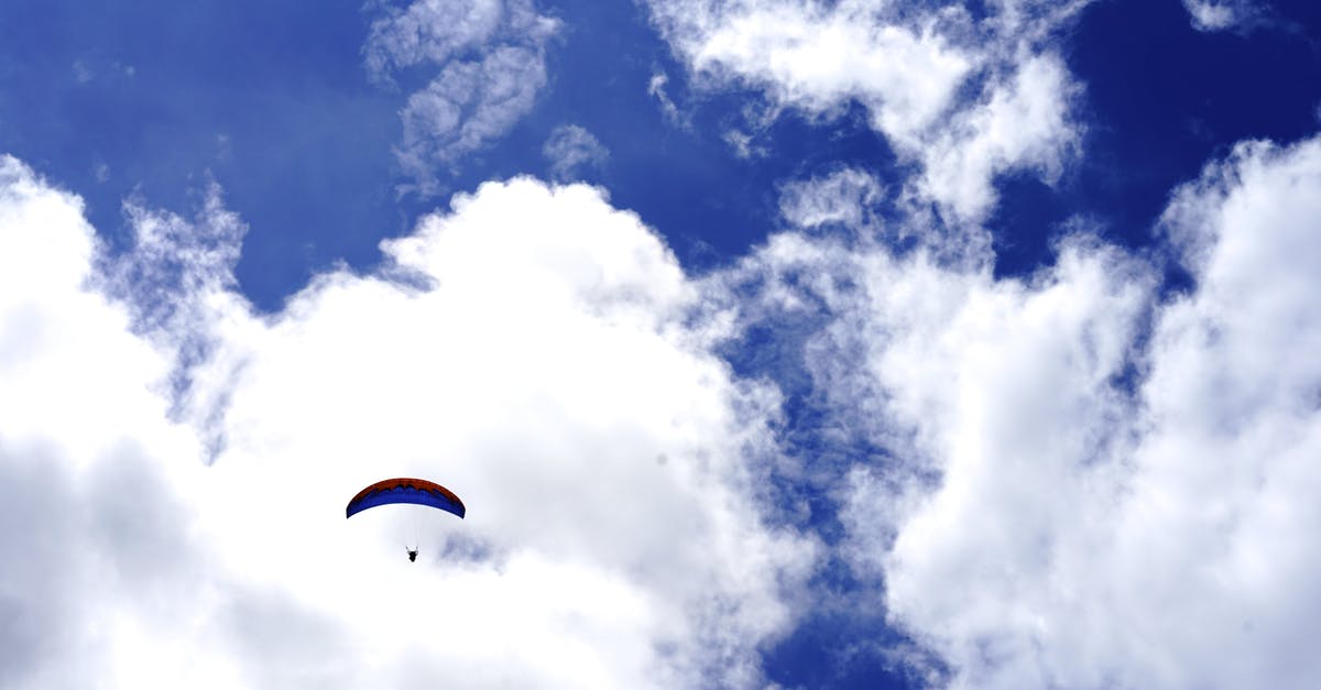 what are the glider stats? - Low Angle View of Paragliding Against Sky