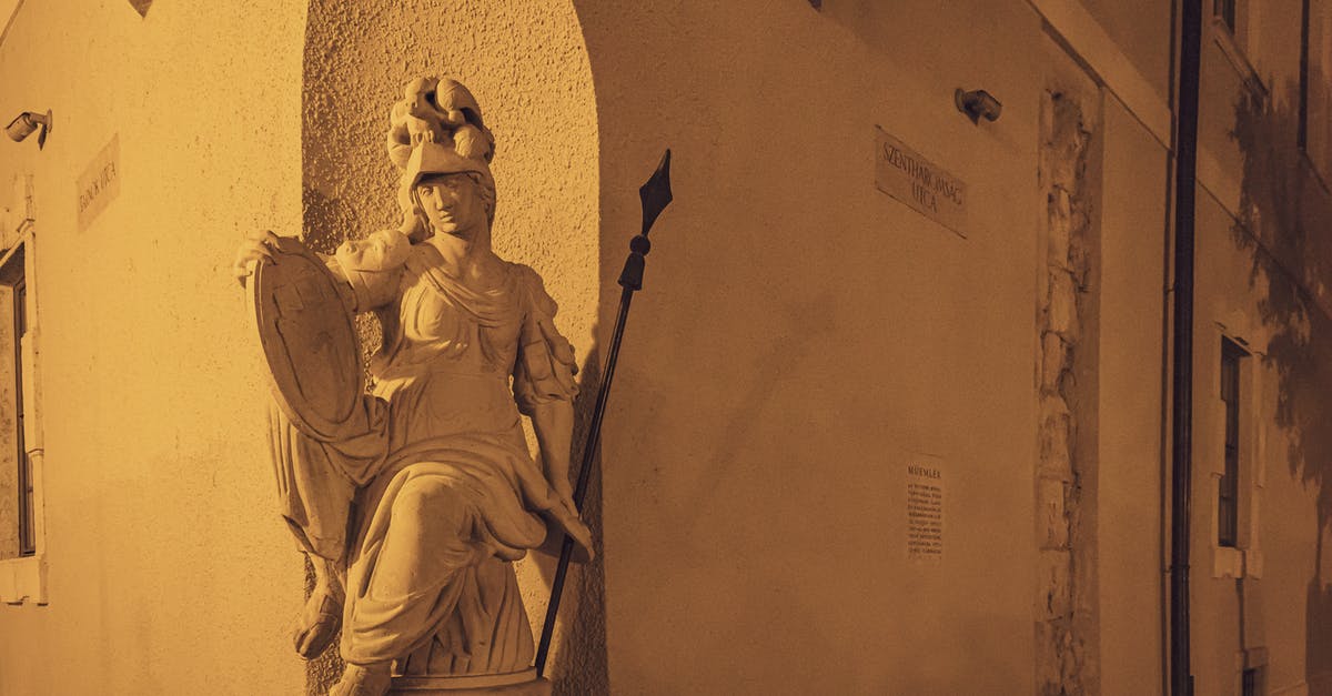 What are the specific stats of the abilities and Hero weapons? - Marble statue with spear and sword on pedestal on corner of Fishermans Bastion complex in Budapest