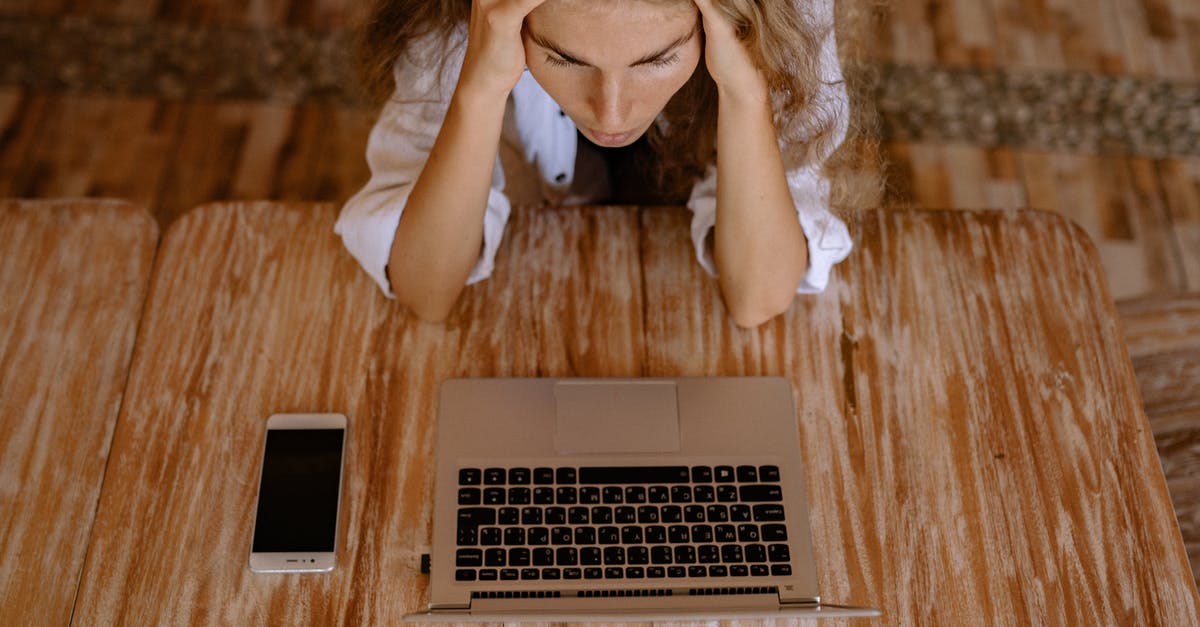 What can high-end Division Tech be used for? - High Angle Photo of Woman Looking Upset in Front of Silver Laptop