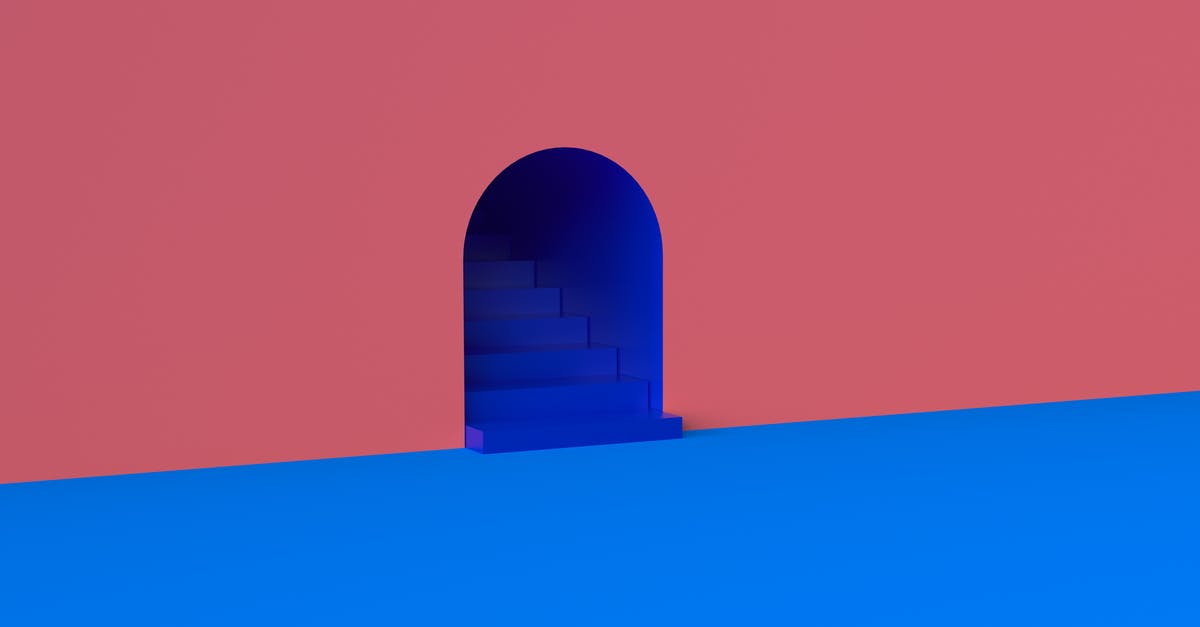 What do the red and blue buffs do? - Blue Staircase in Red Wall Graphic