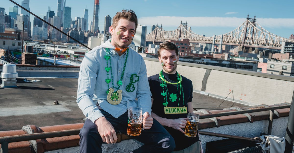 What does the luck stat do in Warhammer: End Times - Vermintide? - Smiling guys drinking beer while celebrating Feast of Saint Patrick on rooftop