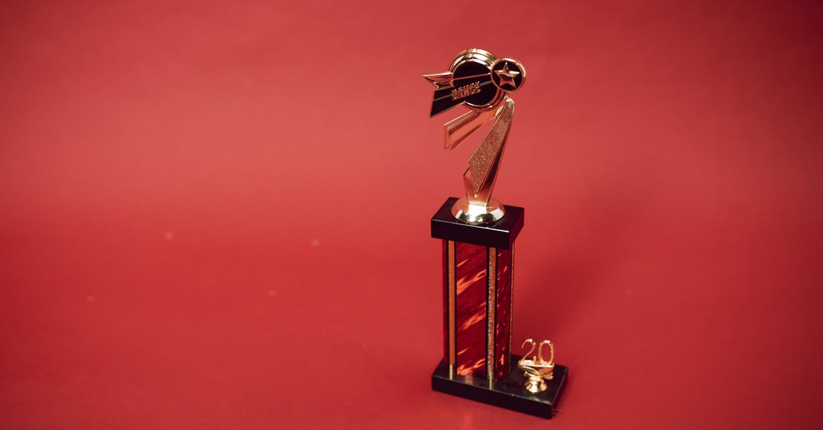 What does the star besides some unknown achievements mean? - A Trophy For the Winner of a Dance Contest